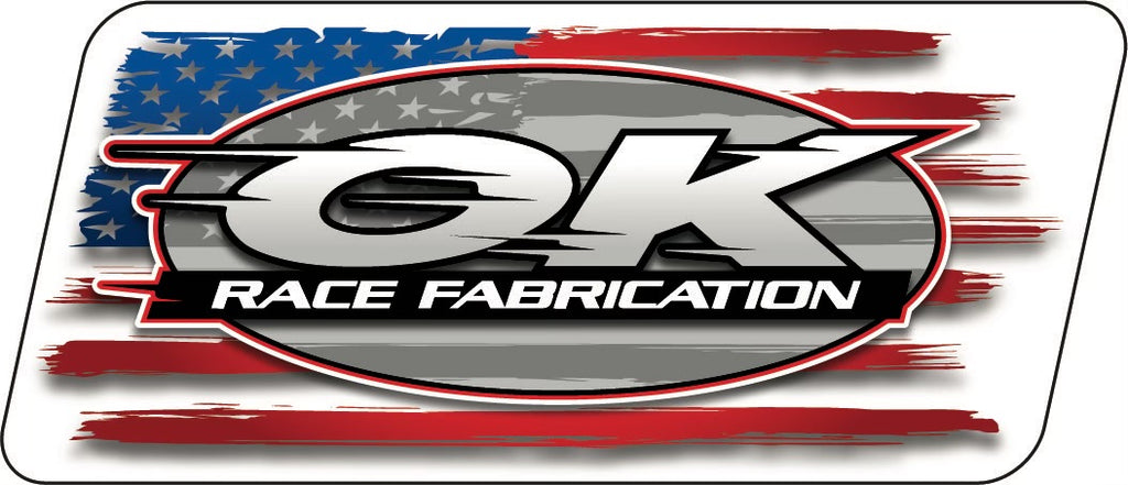 'Merica OK Race Fab Bumper Sticker